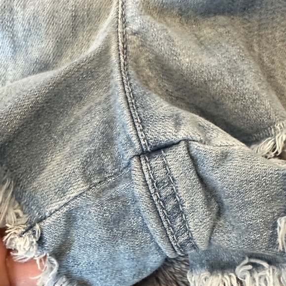 Aerie- Distressed Women Shorts size small - Picture 3 of 8